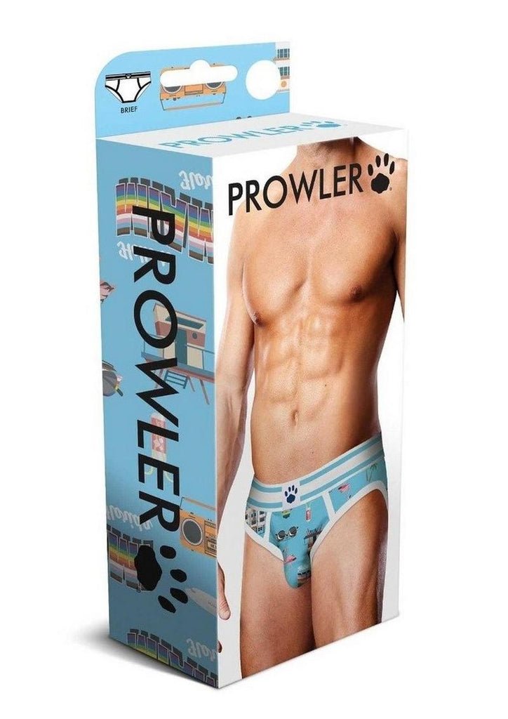 Prowler Miami Brief - Blue/Multicolor - XSmall