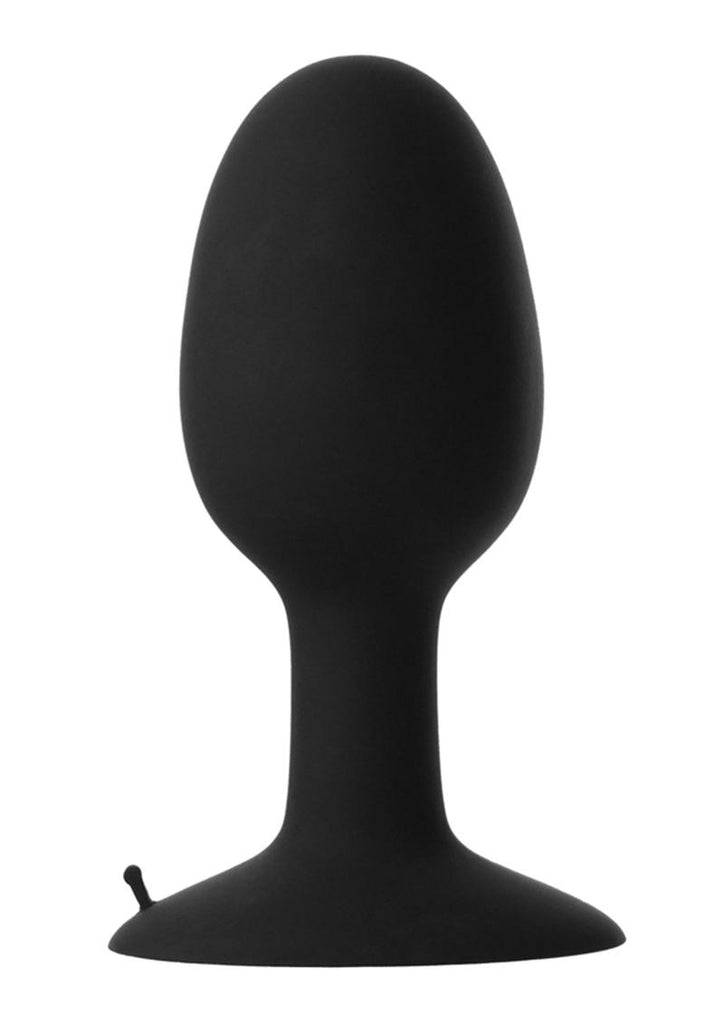 Prowler Weighted Butt Plug - Black - Large