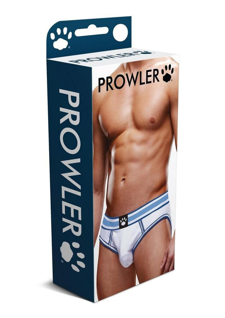 Prowler White/Blue Open Brief - Blue/White - Small