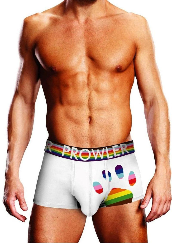Prowler White Oversized Paw Trunk - Multicolor/White - Small
