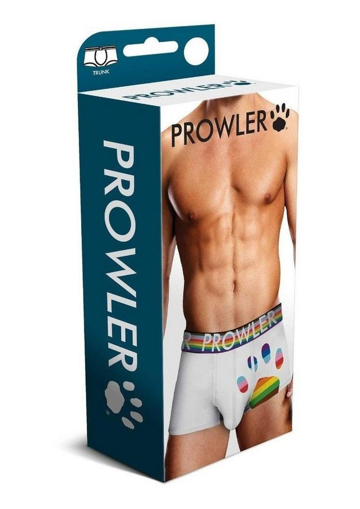 Prowler White Oversized Paw Trunk - Multicolor/White - Small