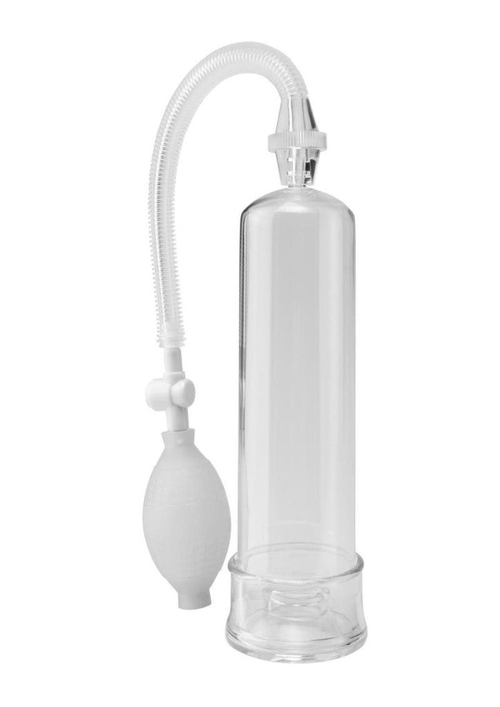 Pump Worx Beginner's Power Pump Advanced Penis Enlargement System - Clear/White