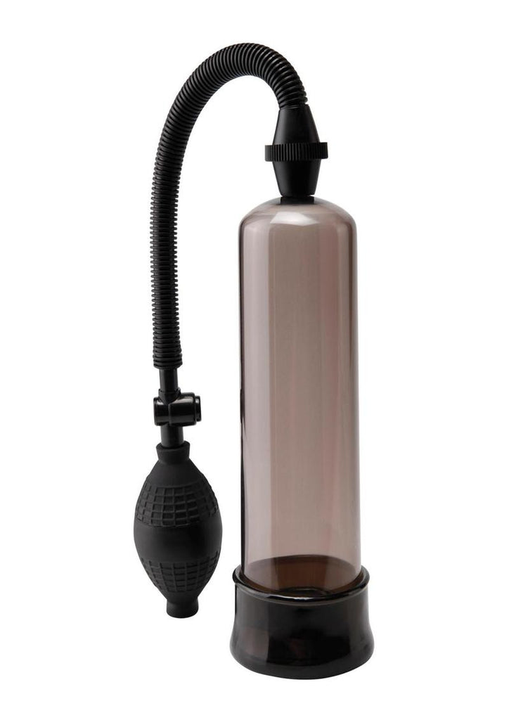 Pump Worx Beginner's Power Pump Advanced Penis Enlargement System - Black/Smoke