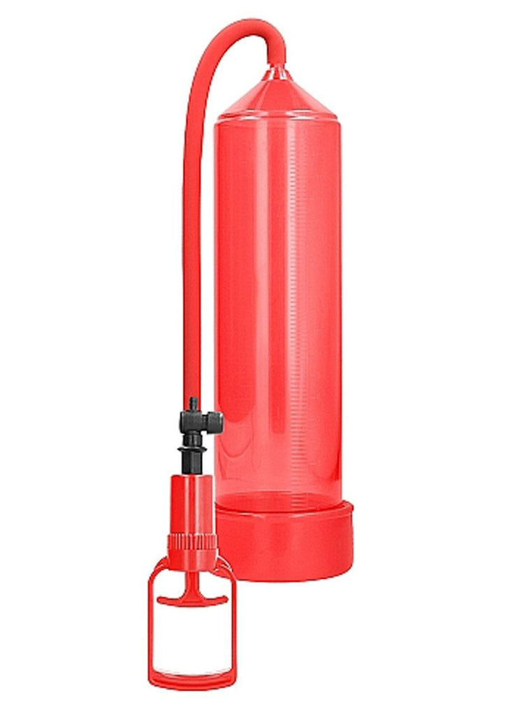 Pumped Comfort Beginner Penis Pump - Red
