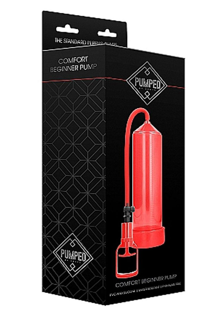 Pumped Comfort Beginner Penis Pump - Red