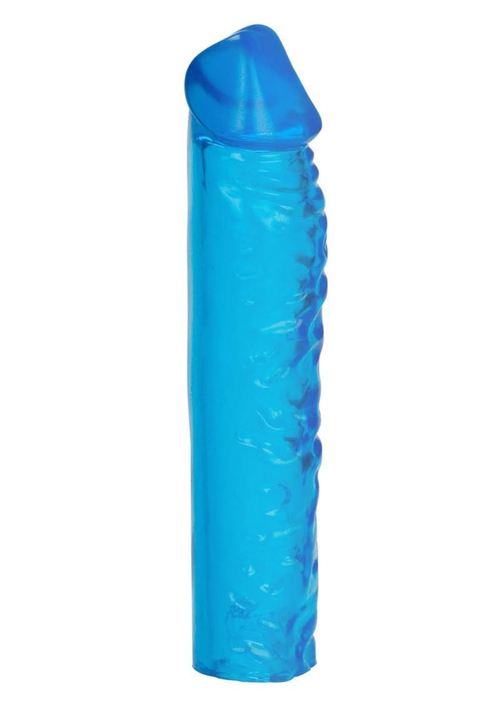 Puregel Textured Pleasure Penis Sleeve - Blue