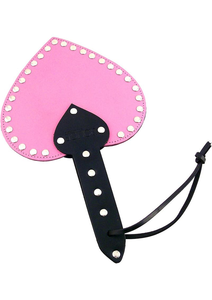 Rouge Heart Paddle - Black/Pink