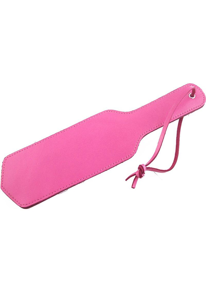 Rouge Leather Paddle - Pink
