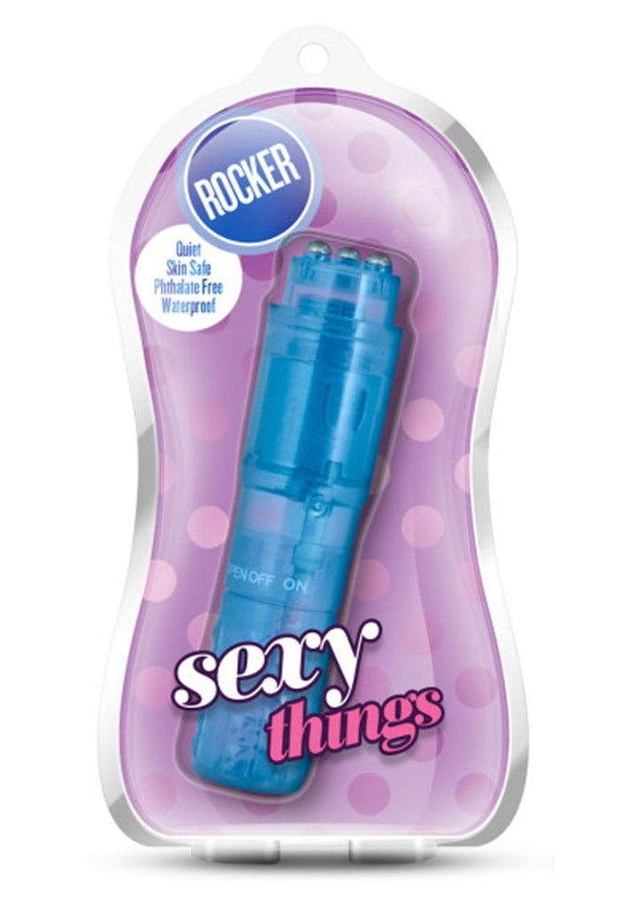 Sexy Things Rocker Mini Massager - Blue