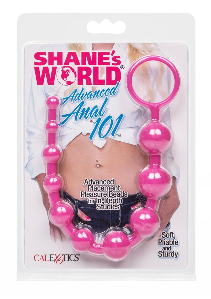 Shane's World Advanced Anal 101 Anal Beads - Pink