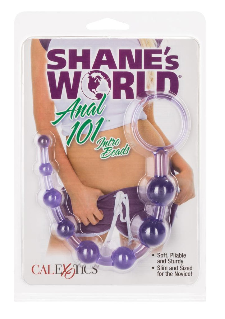Shane's World Anal 101 Intro Anal Beads - Purple