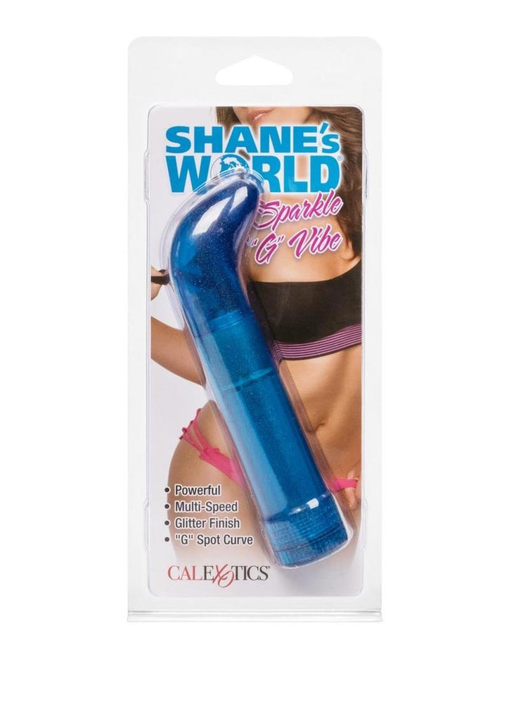 Shane's World Sparkle G G-Spot Vibrator - Blue