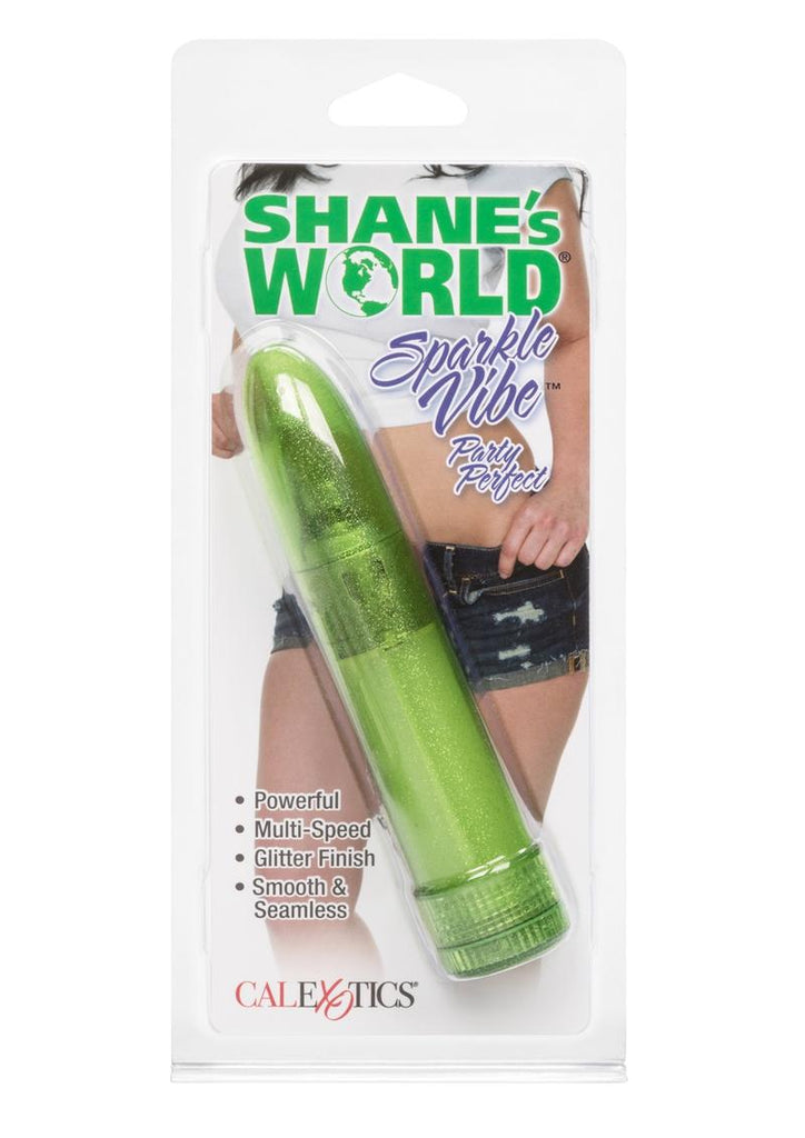 Shanes's World Sparkle Vibrator - Green
