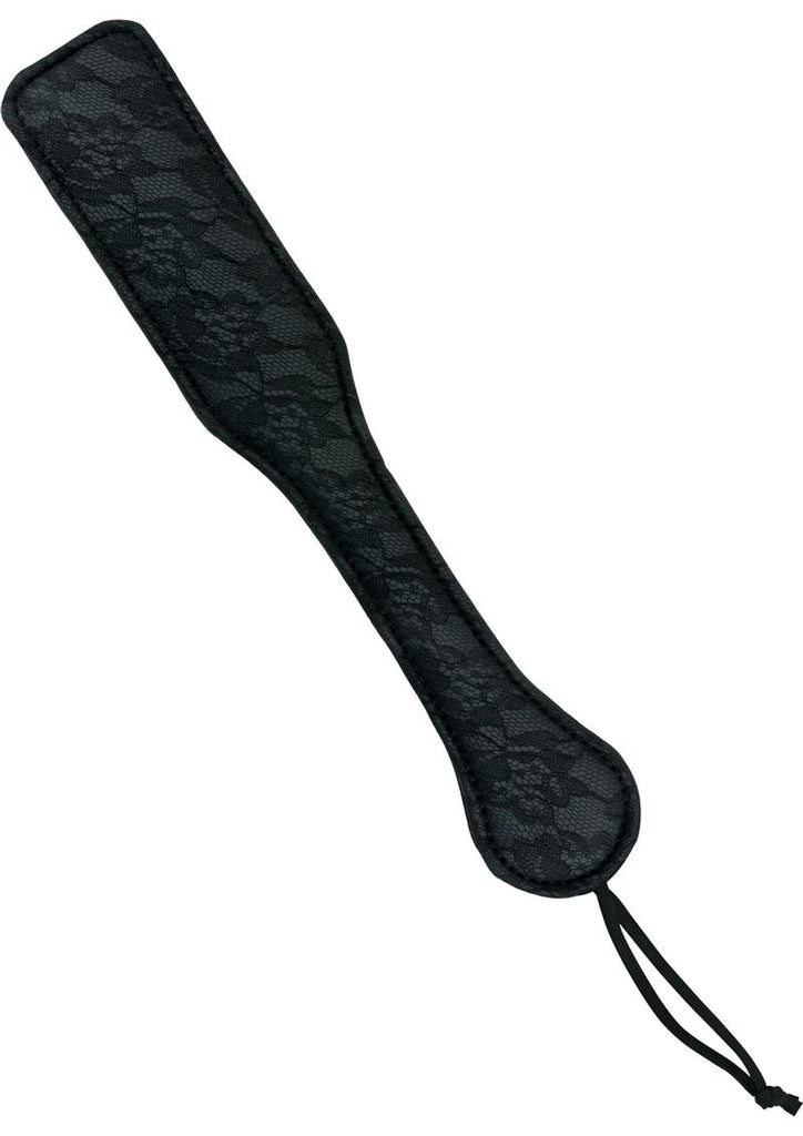 Sincerely Lace Paddle - Black - 12in