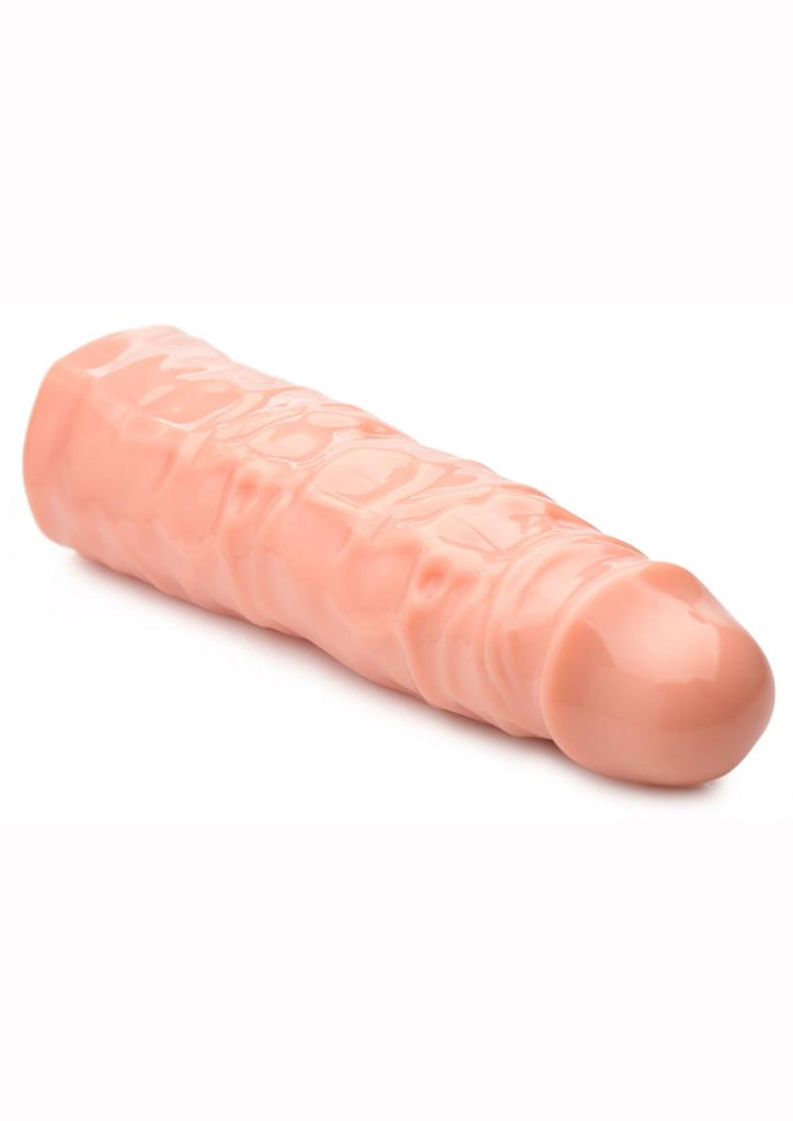 Size Matters Penis Extender Sleeve 3in - Vanila - Flesh