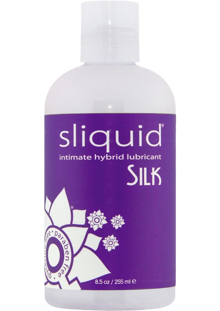 Sliquid Naturals Silk Intimate Hybrid Lubricant - 8.5oz