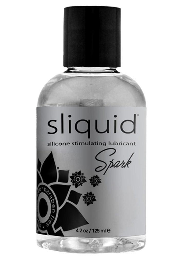 Sliquid Naturals Spark Booty Buzz Silicone Stimulating Lubricant - 4.2oz