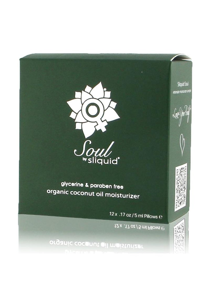 Sliquid Soul Organic Coconut Oil Moisturizer Cube - 12 Per Pack