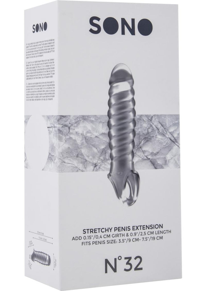 Sono No 32 Stretchy Penis Extension - Clear