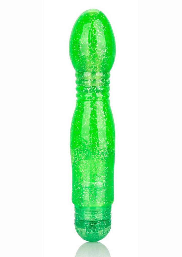 Sparkle Twinkle Teaser Vibrator Waterproof - Green - 5.5in