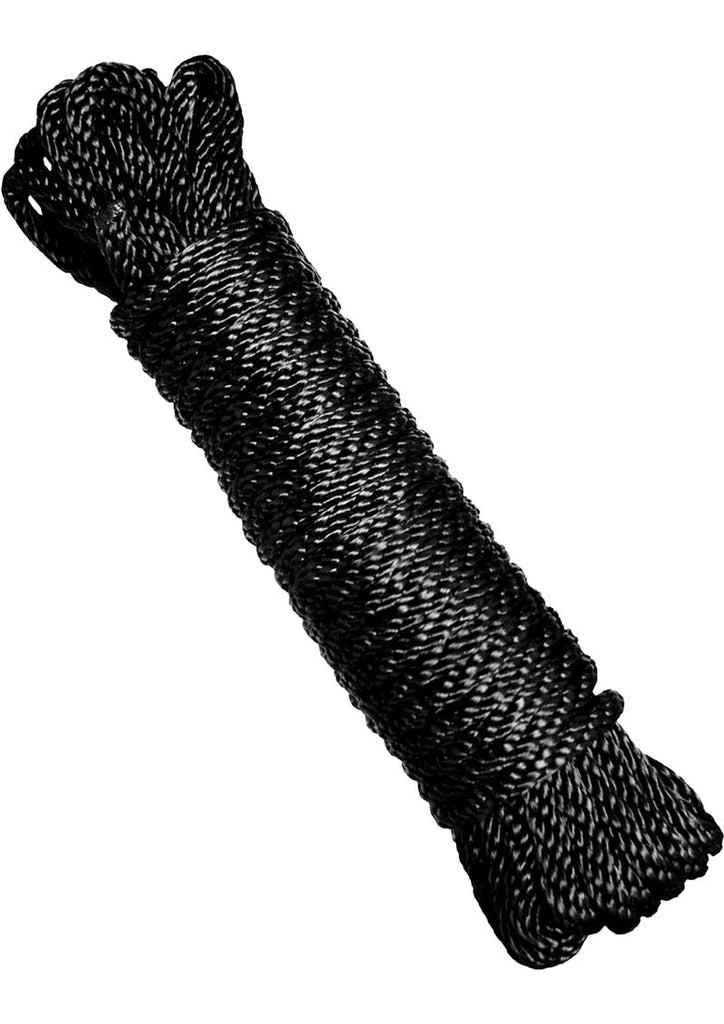 Strict Bondage Rope - Black - 30ft