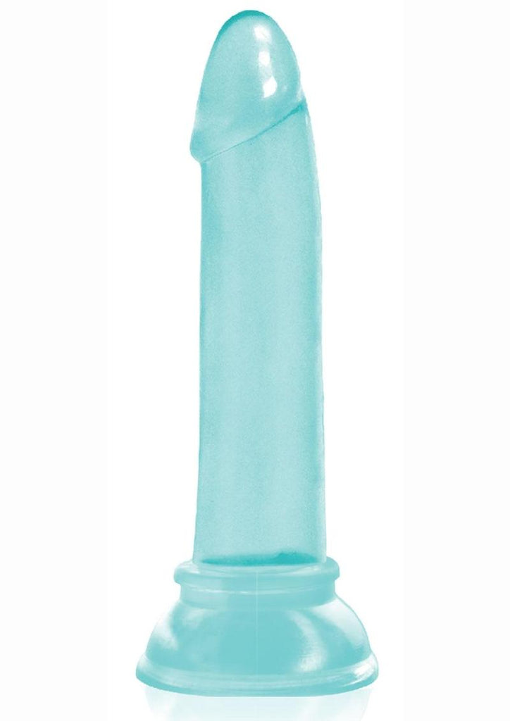 The 9's - Diclets Jelly Dildo - Aqua/Blue - 7in