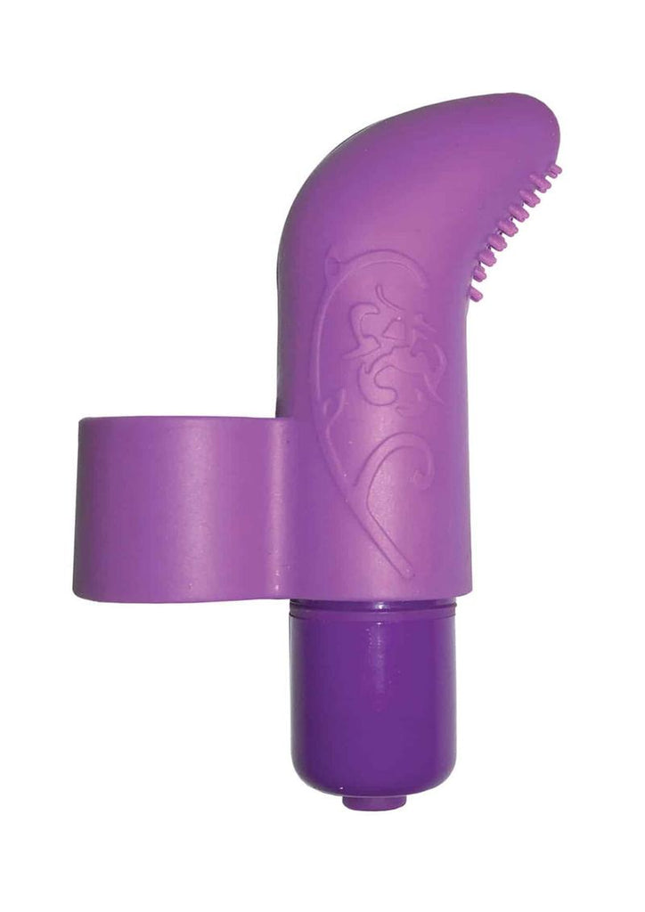 The 9's - S-Finger Silicone G-Spot Vibrator - Purple