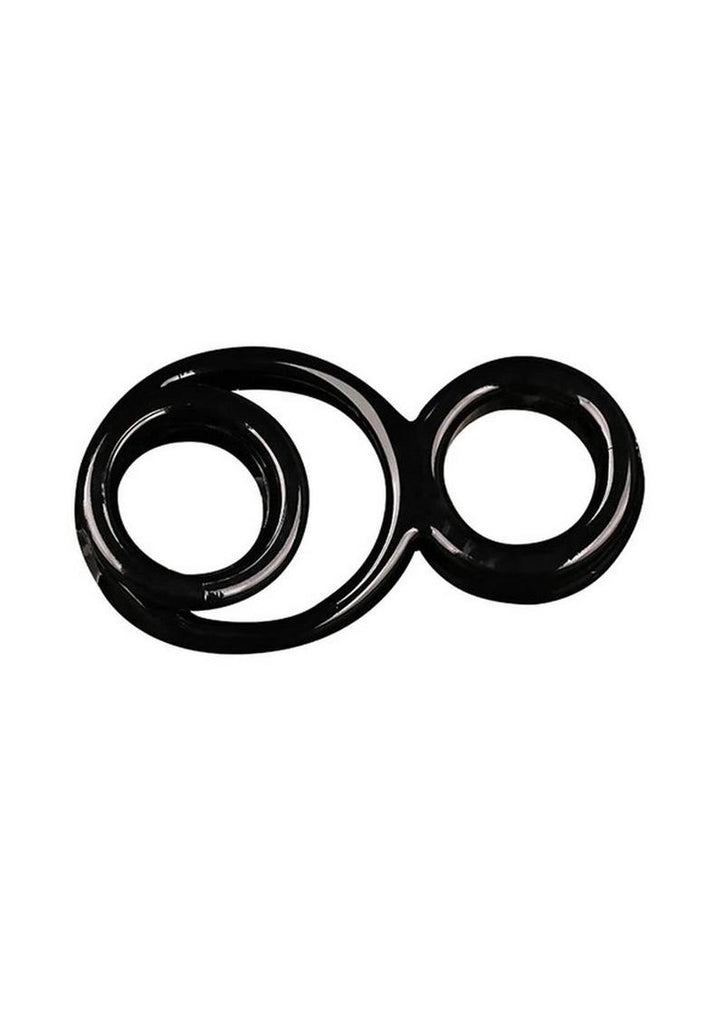 The 9's - Triple Play Cock Ring - Black