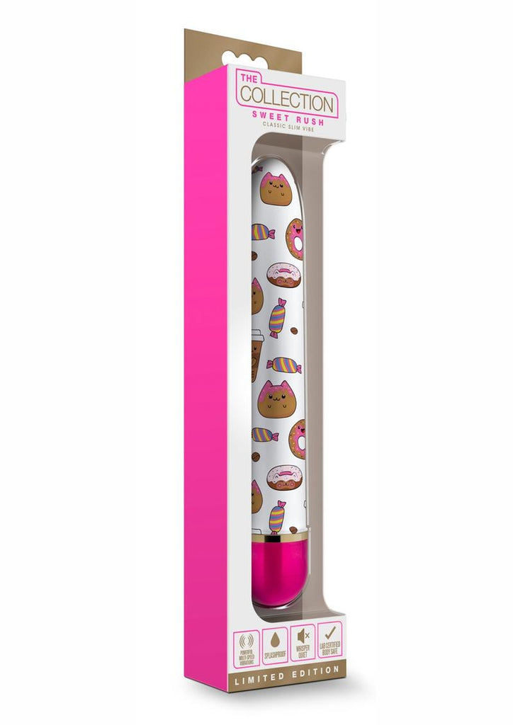 The Collection Sweet Rush Classic Slim Vibrator - Pink