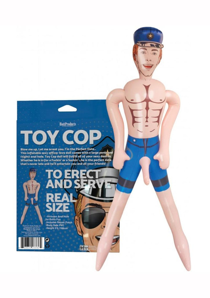Toy Cop Blow-Up Doll - Vanilla - 5.5ft