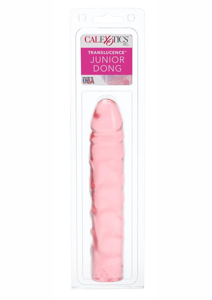 Translucence Junior Dildo - Pink - 7.5in