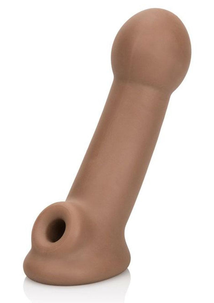 Ultimate Extender Penis Sleeve - Brown - 6.25in