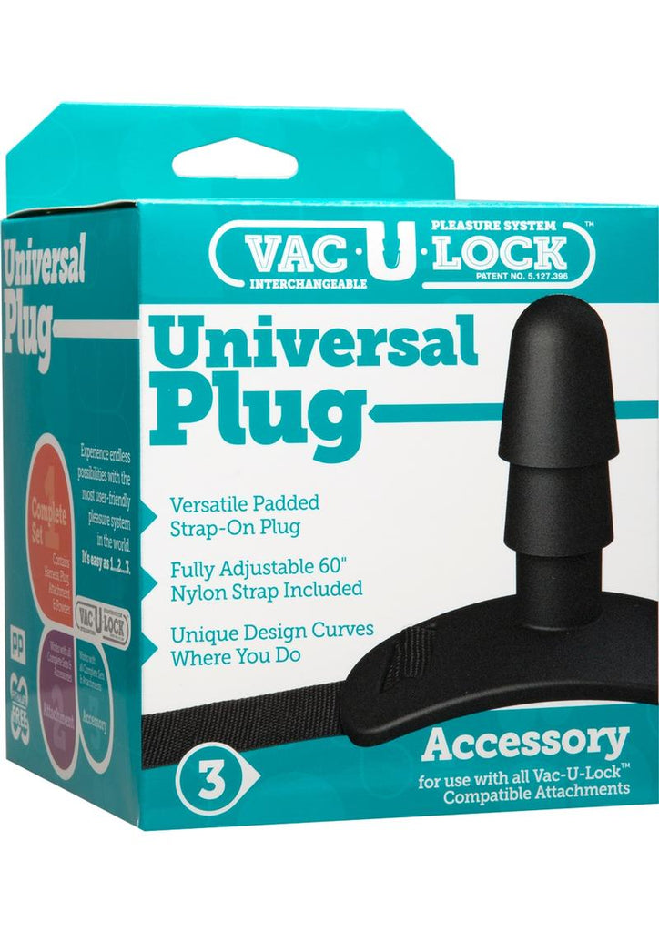 Vac U Lock Universal Plug Accessory - Black