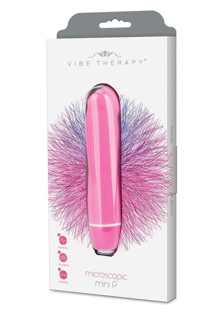 Vibe Therapy Microscopic Mini P Silicone Vibe - Pink