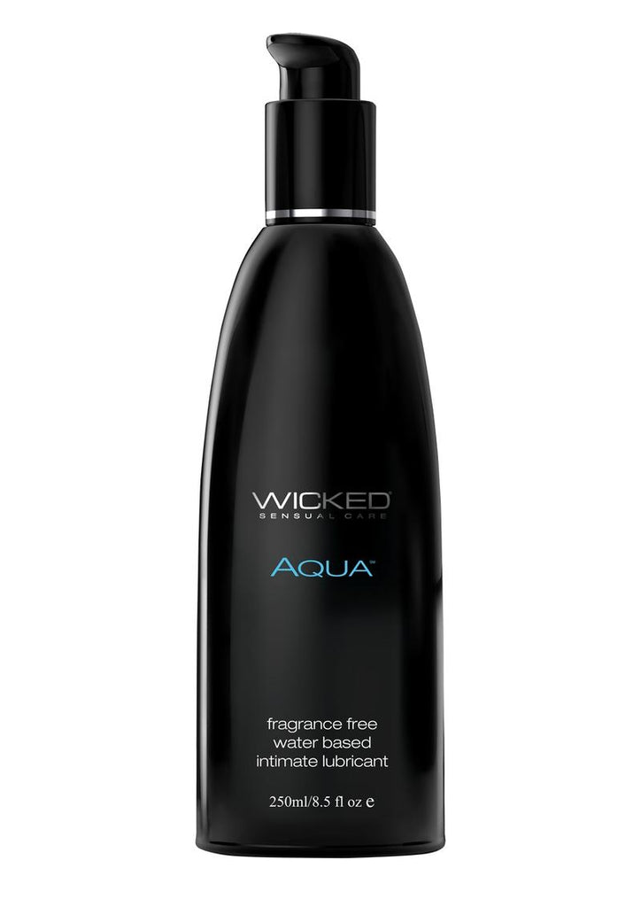 Wicked Aqua Water Based Lubricant Fragrance Free - 8.5oz