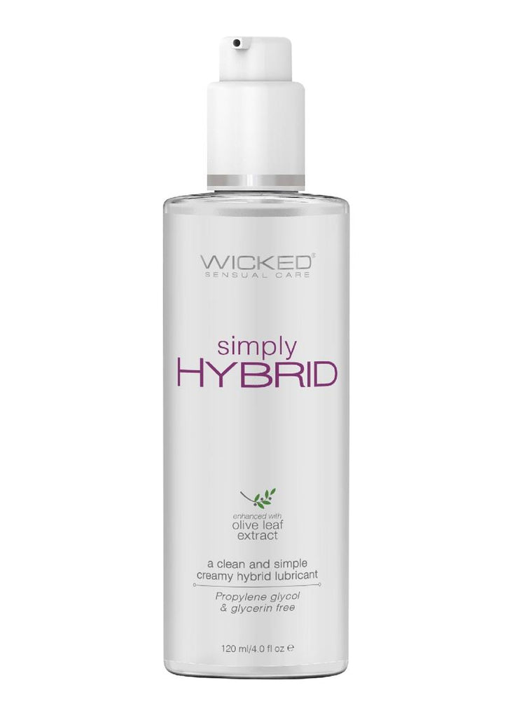 Wicked Simply Hybrid Lubricant with Olive Leaf Extract - 4oz