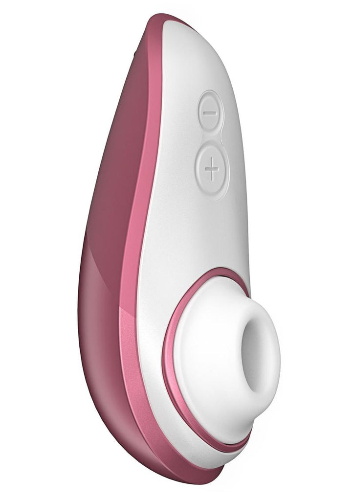 Womanizer Liberty Silicone Rechargeable Clitoral Stimulator - Pink/Pink Rose