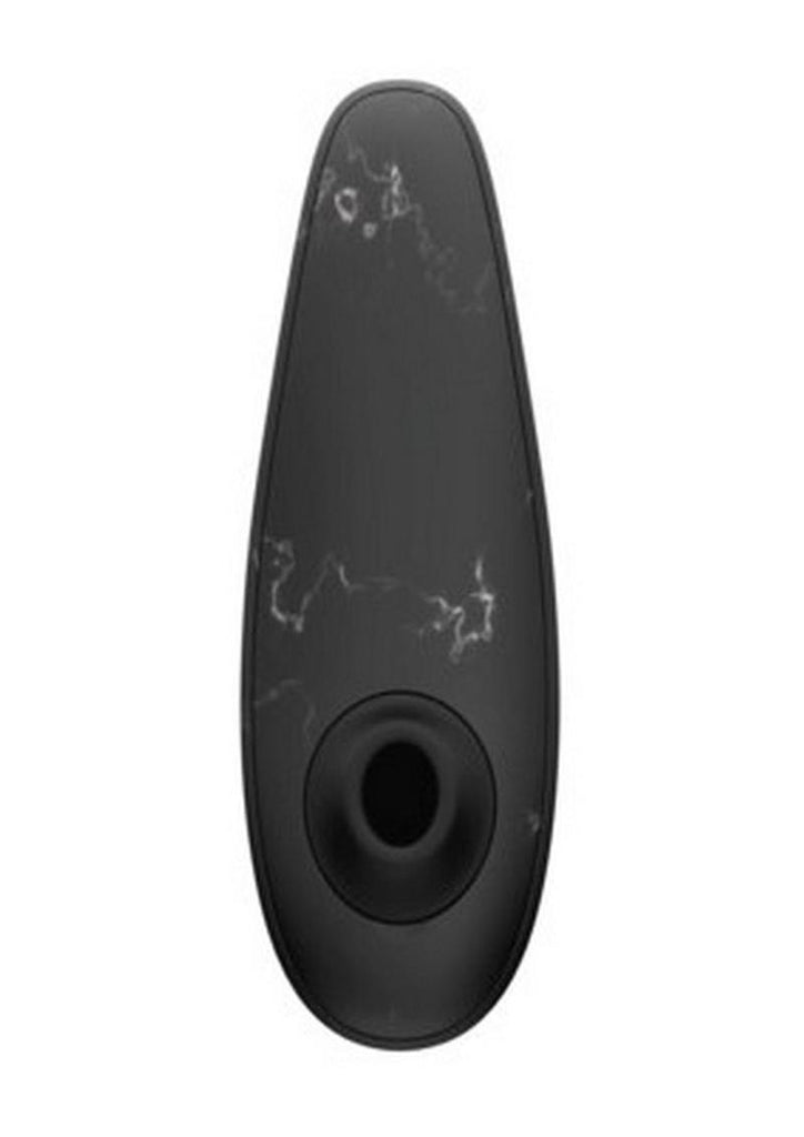 Womanizer Marilyn Monroe Special Edition Rechargeable Clitoral Stimulator - Black/Black Marble