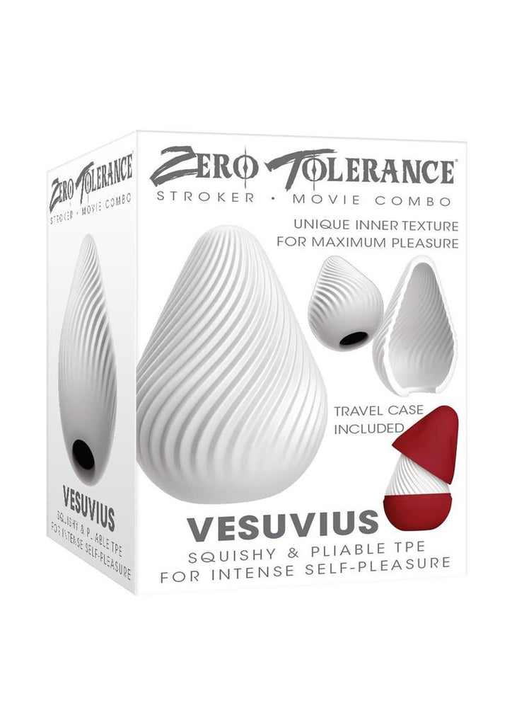 Zero Tolerance Vesuvius Volcano Stroker - Red/White