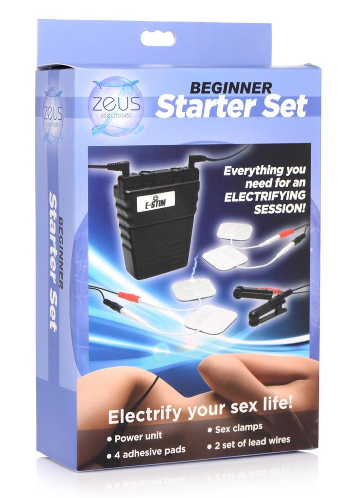 Zeus Electrosex Powerbox - The Beginner Electrosex Kit - Black