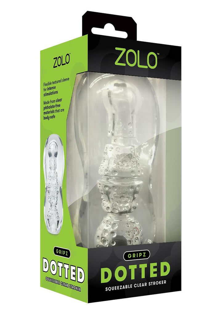 ZOLO Gripz Dotted - Clear