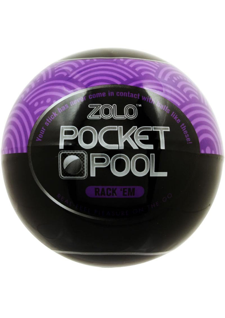 ZOLO Pocket Pool Rack Em - Purple