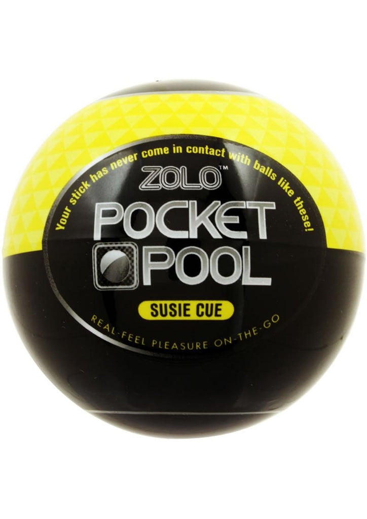 ZOLO Pocket Pool Suzie Cue - Yellow