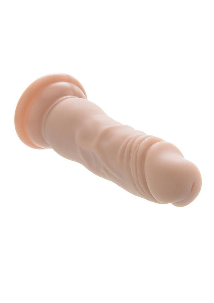 Adam and Eve My First Willy Silicone Realistic Dildo - Flesh/Vanilla - 5.25in