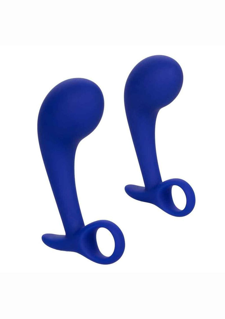 Admiral Silicone Anal Training - Blue - 2 Piece/Set