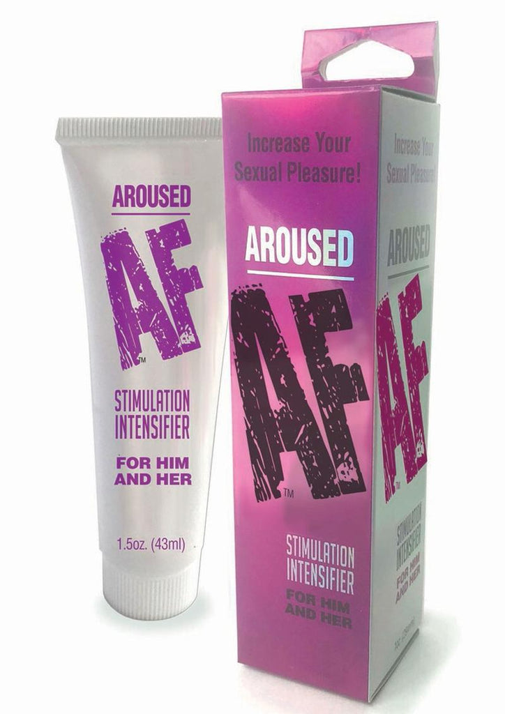 Aroused AF Stimulation Intensifier Cream For Him and Her - 1.5oz