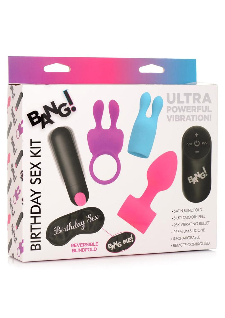 Bang! Birthday Sex Kit - Multicolor