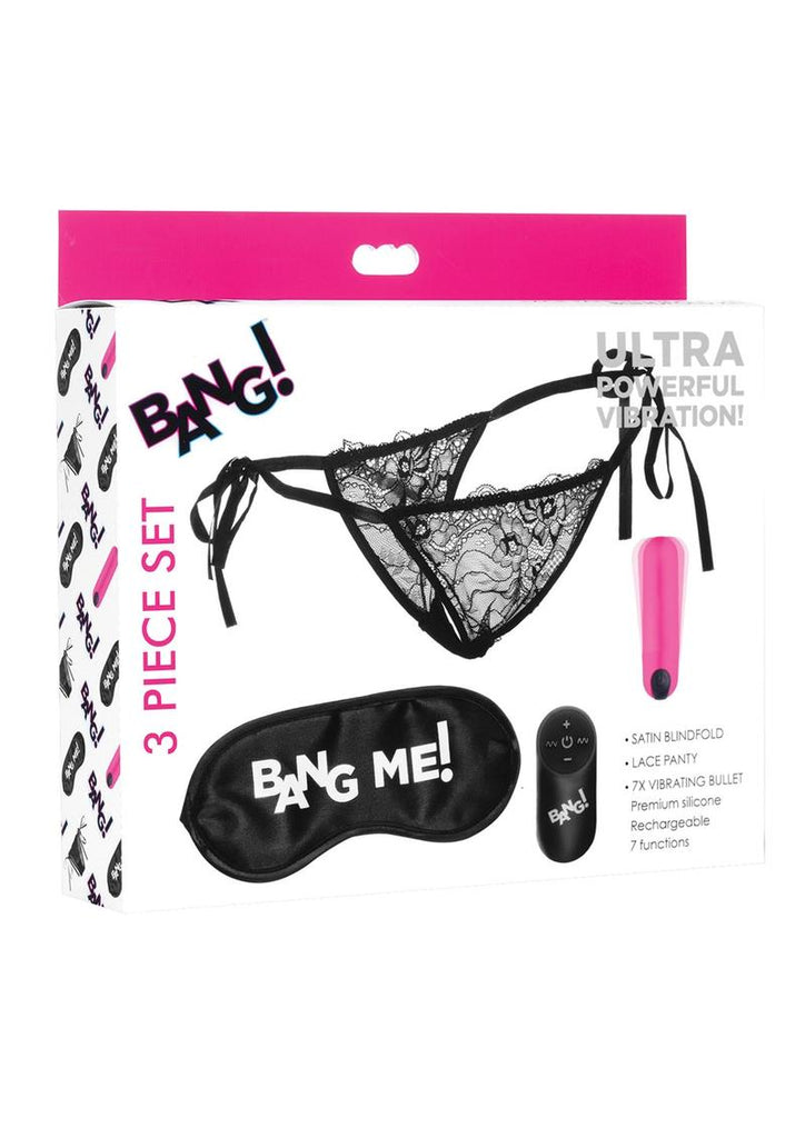 Bang! Power Panty Kit - Pink - Set Of 3