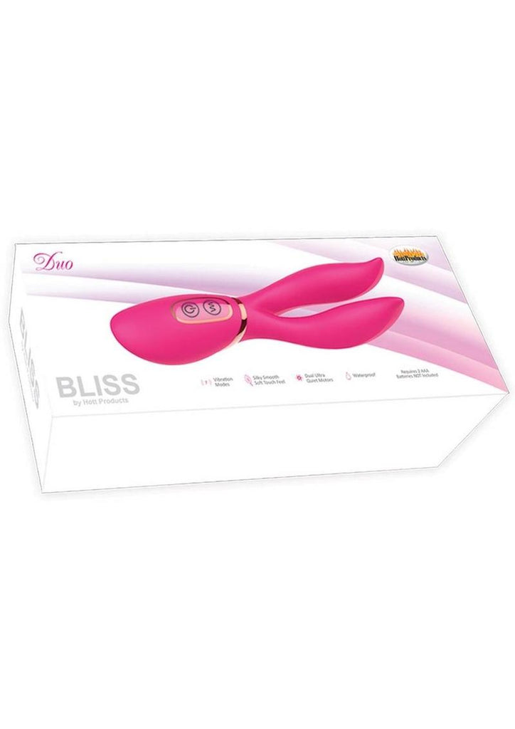 Bliss Duo Silicone Waterproof - Pink