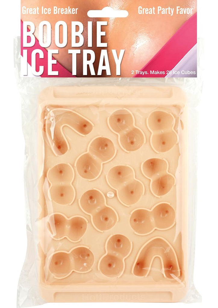 Boobie Ice Tray - Flesh - 2 Pack
